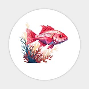 Cherry Barb Magnet